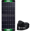 image:imageHimiway AceVolt Portable Solar Panel 100W 198V Solar Panel Kit High Efficiency  24 Foldable Solar Panels ETFE material IP68 Waterproof amp Durable with Carry Case amp 2 USB Outputs for CampingBackyard