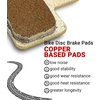 image:imageHimiway 2 Pairs CopperBased Pads Bike Disc Brake Pads for TRP Tektro Deore BrM575 M525 M515 T615 T675 M505 M495 M486 M485 M475 M465 M447 M446 M445 M416 M415 M395 M375 M315 M355 C601 C501