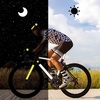 image:imageHimiway 42Pcs or 84 Pcs or 24 Rolls Bike Reflective Stickers Outdoor Waterproof Bicycle Reflective Tape Night Safety Warning Reflective Decals for Bike Motorbike Helmet Scooter Hard Hat etc