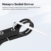image:imageHimiway Bike Handlebar Extender 20cm Handlebar Extension Carbon Fiber Mount Holder with Aluminum Alloy Bracket Space Saver for Diameter 318mm254mm Handlebars