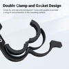 image:imageHimiway Bike Handlebar Extender 20cm Handlebar Extension Carbon Fiber Mount Holder with Aluminum Alloy Bracket Space Saver for Diameter 318mm254mm Handlebars