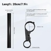 image:imageHimiway Bike Handlebar Extender 20cm Handlebar Extension Carbon Fiber Mount Holder with Aluminum Alloy Bracket Space Saver for Diameter 318mm254mm Handlebars