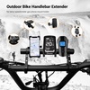 image:imageHimiway Bike Handlebar Extender Aluminum Alloy Bicycle Handlebar Extension 78720cm Double Bike Handlebar Bracket for Holding Bike Speedometer Phone Mount for 318mm254mm Caliber