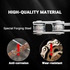 image:imageHimiway KMC Bike Chain 167 Speed Super Rustproof Z1eHX Wide EPT with 1 Pairs Bicycle Magic Buckle Reusable 120 Links 12  18 Inch Silver Gray