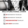 image:imageHimiway KMC Bike Chain 167 Speed Super Rustproof Z83 EPT with 1 Pairs Bicycle Magic Buckle Reusable 120 Links 12  332 Inch Silver Gray Fits MultiSpeed Bikes