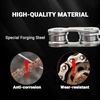 image:imageHimiway KMC Bike Chain 167 Speed Super Rustproof Z83 EPT with 1 Pairs Bicycle Magic Buckle Reusable 120 Links 12  332 Inch Silver Gray Fits MultiSpeed Bikes