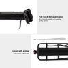 image:imageHimiway Rear Bike Rack with Rear Seat Cushion Bicycle Cargo Rack with Fender Detachable Reflectors Adjustable Bicycle Carrier Aluminum Alloy Bike Luggage Rack