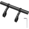 image:imageHimiway Bike Handlebar Extender 20cm Handlebar Extension Carbon Fiber Mount Holder with Aluminum Alloy Bracket Space Saver for Diameter 318mm254mm Handlebars
