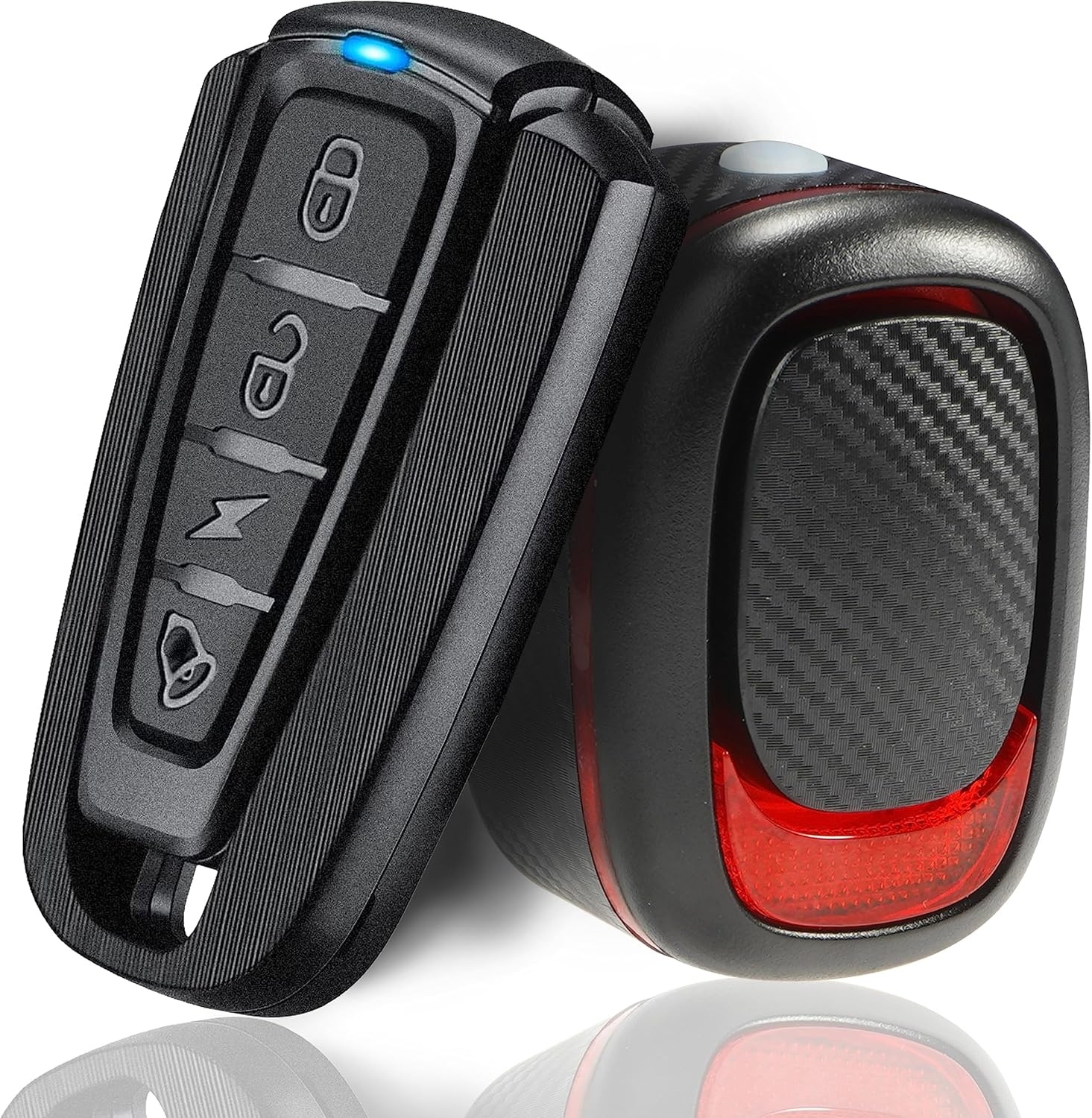 image:imageHimiway LED Bike Taillight Light Bike Light with Turn SignalsRemote Control  TaillightColorful  Taillight with Brake SensorTaillight with Alarm Horn Bicycle Light Waterproof USB Rechargeable