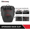 image:imageHimiway 1 PACK Bike Bag 27L Large Capacity Bike Pannier Waterproof Bike Extensible Saddle Bag for Bicycle Cargo Rack with Rain Cover for Grocery Touring Cycling Traveling Commuting