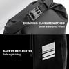 image:imageHimiway 2Pack Bike Front Fork Bag IP68 Waterproof Bike Pannier Bag 4L2 Bike Fork Bag Front Rack with 3M Reflective Strips Bike Bag with Quick Release Shoulder Bag Durable Shelf Package for All Bikes