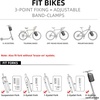 image:imageHimiway 2Pack Bike Front Fork Bag IP68 Waterproof Bike Pannier Bag 4L2 Bike Fork Bag Front Rack with 3M Reflective Strips Bike Bag with Quick Release Shoulder Bag Durable Shelf Package for All Bikes