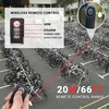 image:imageHimiway Bike Alarm Horn with Remote IP65 Waterproof Anti Theft Bicycle Alarm Wireless Security Vibration Motion Sensor Loud 113dB Adjustable Sensitivity for Bike Motorcycle Car Scooter TrailerAlarm Horn  Remote
