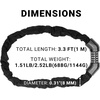 image:imageHimiway Bike Chain Lock 5 Digit Combination Heavy Duty Anti Theft Bike Locks 33 ft 8mm Bike Lock Cable for Outdoor Equipment Bicycle Lock High Security Cable Bicycle Locks for Road and Mountain Bike