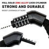image:imageHimiway Bike Chain Lock 5 Digit Combination Heavy Duty Anti Theft Bike Locks 33 ft 8mm Bike Lock Cable for Outdoor Equipment Bicycle Lock High Security Cable Bicycle Locks for Road and Mountain Bike