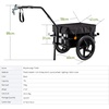 image:imageHimiway Bike Foldable CargoKidsPets Trailers Load Capacity 88 lbs Foldable Frame20Inch Tires