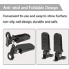 image:imageHimiway Bike Rear Seat Cushion with 1 Pair Bike Rear Pedals Bicycle Rear Seats Universal with Portable Strip Lengthened Thickened Bicycle Manned Cushion Mini Folding Bike Pegs for Adults and Children