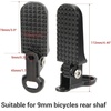 image:imageHimiway Bike Rear Seat Cushion with 1 Pair Bike Rear Pedals Bicycle Rear Seats Universal with Portable Strip Lengthened Thickened Bicycle Manned Cushion Mini Folding Bike Pegs for Adults and Children