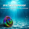 image:imageHimiway Bluetooth Shower Speaker IPX7 Waterproof Portable Bluetooth Speaker 360HD Surround Sound Wireless Speaker with LED Light amp Suction Cup amp Carabiner Shower Radio for Party Camping Travel Bike