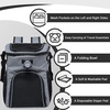 image:imageHimiway Foldable Dog Bike Basket Breathable Dog Basket for Bike Safe and Easy Dog Bike Carrier Backpack Comfy amp Padded Shoulder Strap pet Carrier for Bike with 2 Open Doors for Small Medium DogsCats