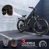 image:imageHimiway LED Bike Taillight Light Bike Light with Turn SignalsRemote Control  TaillightColorful  Taillight with Brake SensorTaillight with Alarm Horn Bicycle Light Waterproof USB Rechargeable