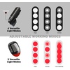 image:imageHimiway Solar Bike Lights For Night Riding Ultra Bright USB Rechargeable Powerful Bicycle Headlight and Taillight 43 Light Modes Solar Bicycle Light IPX5 Waterproof Front and Rear Light For All Bikes