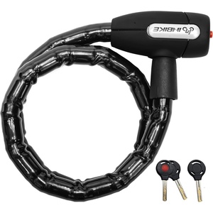 image:imageHimiway Bike Cable Lock 5 Digit Combination 4 ft 12mm Heavy Duty Anti Theft Bike Locks for Outdoor Equipment Bicycle Lock High Security Cable Bicycle Locks for Road amp Mountain Bike