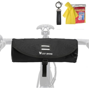 image:imageHimiway Bike Handlebar Bags Front Waterproof Bicycle Front Handlebar Bag TearResistant Bike Frame Storage Bag Multifunctional Handlebar Bags for Bicycles Bike Bag Bike Accessories Bike Roll Bag