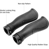 image:imageHimiway Ergonomic LockOn Rubber Bicycle Handle Grip  NonSlip Comfort Grip for EBike Scooter amp Foldable BicycleSingle Lock