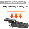 image:imageHimiway 1 Pair Bike Rear Pedals Mini Folding Bike Pegs Aluminium Alloy NonSlip Bicycle Footrests Quick Release Foot Plates Pedals for Mountain Bike EBikeBike Rear Pedals 44x146 in