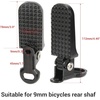 image:imageHimiway 1 Pair Bike Rear Pedals Mini Folding Bike Pegs Aluminium Alloy NonSlip Bicycle Footrests Quick Release Foot Plates Pedals for Mountain Bike EBikeBike Rear Pedals 44x146 in