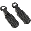 image:imageHimiway 1 Pair Bike Rear Pedals Mini Folding Bike Pegs Aluminium Alloy NonSlip Bicycle Footrests Quick Release Foot Plates Pedals for Mountain Bike EBikeBike Rear Pedals 44x146 in