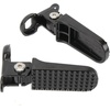 image:imageHimiway 1 Pair Bike Rear Pedals Mini Folding Bike Pegs Aluminium Alloy NonSlip Bicycle Footrests Quick Release Foot Plates Pedals for Mountain Bike EBikeBike Rear Pedals 44x146 in