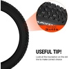 image:imageHimiway 26 Mountain Bike Tires 264 Replacement Bike Tire Compatible with Most 26 x 40 Road Mountain MTB Hybrid Electric Bike Bicycle Tires and Tubes Black 1 Pack