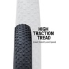 image:imageHimiway 26 Mountain Bike Tires 264 Replacement Bike Tire Compatible with Most 26 x 40 Road Mountain MTB Hybrid Electric Bike Bicycle Tires and Tubes Black 1 Pack