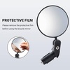 image:imageHimiway 2Pcs Bike Mirrors for Handlebars Adjustable Bar End Rear View Mirror Rotatable Acrylic Convex Round Bike Rearview Mirrors Bicycle Handlebar Mirror for Ebike Mountain Road Bike Scooter