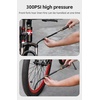 image:imageHimiway Bike Floor Pump300 PSI High Pressure Front Fork InflatorBicycle Pump with Air Ball Pump Inflator Fits Schrader and Presta Valve