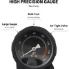 image:imageHimiway Bike Floor PumpPortable Bicycle Foot PumpMini Air Pump with Presta and Schrader ValveHand Foot Activated Tire Inflator for MountainampRoad Bike Balls