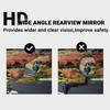 image:imageHimiway Bike Mirror 1 Pair HD Wide Angle Large Handlebar Rearview Mirror 360 Rotatable Adjustable Bicycle Handlebar Rear View Mirrors for Mountain Bike Ebike Road Bike Scooter