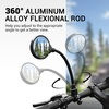 image:imageHimiway Bike Mirror 2Pack Quick Release Bicycle Rear View Handlebar Mirrors Wide Angle Acrylic Convex Safety Adjustable Bike Mirrors for MountainKidsEbike