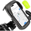 image:imageHimiway Bike Panniers 3 in 1 Bike Bag for Rear Rack 10 L Maximum 25 L  Bike Phone Holder for Phones Under 7