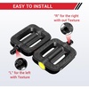 image:imageHimiway Bike Pedals 916 Lightweight NonSlip Bicycle Platform Pedals Fits Most Adult Bikes ShockAbsorbing EBike Pedal with Reflectors Cycling Pedals Compatible for EBike Urban Commute BikesHF690