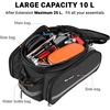 image:imageHimiway Bike Rear Rack Storage Bag 10L25L Pannier Bag Bicycle Commuting Bag Waterproof Saddle Bags for Bicycle Rack Carrier BlackBlack