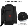image:imageHimiway Bike Rear Rack Storage Bag 10L25L Pannier Bag Bicycle Commuting Bag Waterproof Saddle Bags for Bicycle Rack Carrier BlackBlack