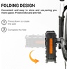 image:imageHimiway Folding Bike Pedals Bicycle Foldable Pedals with Reflective Strip Universal 916 inch NonSlip Wide Platform Cycling Pedals for Folding Bike EBike Road Bike Commute City MTB Bikes