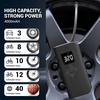 image:imageHimiway Tire Inflator Portable Air Compressor 150PSI 4000mAh Cordless Air Pump with Accurate Pressure LCD Display LED Light Mini Tire Pump for Car Bike Motorcycles Ball Swim Rings
