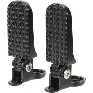 image:imageHimiway 1 Pair Bike Rear Pedals Mini Folding Bike Pegs Aluminium Alloy NonSlip Bicycle Footrests Quick Release Foot Plates Pedals for Mountain Bike EBikeBike Rear Pedals 44x146 in