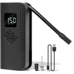 image:imageHimiway Tire Inflator Portable Air Compressor 150PSI 4000mAh Cordless Air Pump with Accurate Pressure LCD Display LED Light Mini Tire Pump for Car Bike Motorcycles Ball Swim Rings