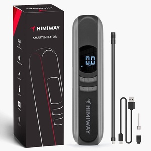 image:imageHimiway Tire Inflator Portable Air Compressor for Car Tires 150PSI 5200mAh Cordless Electric Bicycle Air Pump with Digital LED Light Mini Tire Pump for Car Motorbike Bicycle Balls Swim Ring