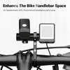 image:imageHimiway Aluminum Alloy Handlebar Extension for Bicycle Bike Handlebar Extender with Single Mounting Base 10cm Bike Handlebar Bracket for Diameter 318mm254mm Handlebars